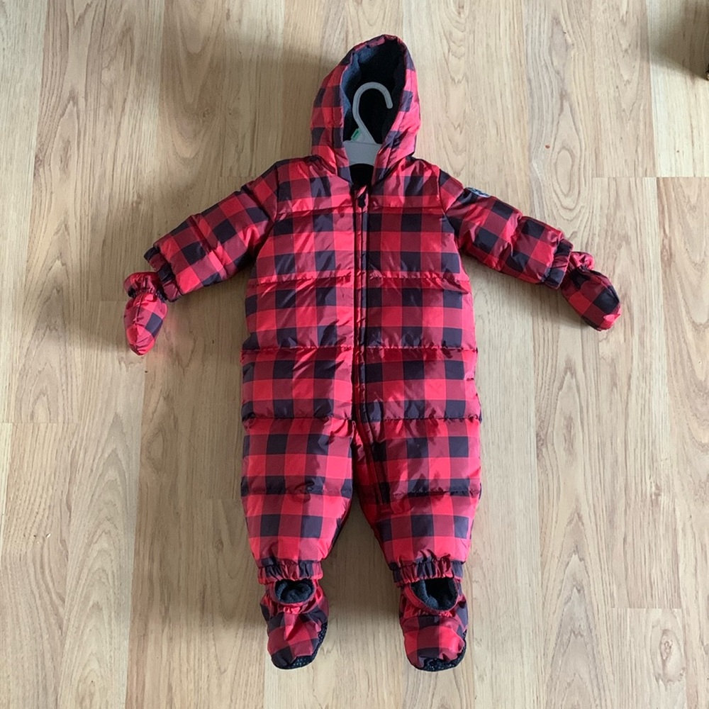 Baby Gap Snowsuit buffalo plaid